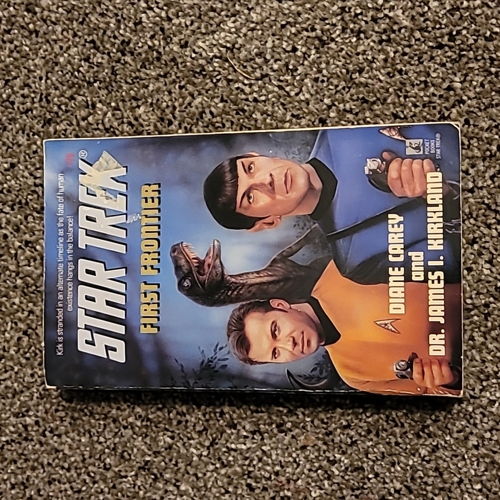 Star Trek First Frontier. Used paperback